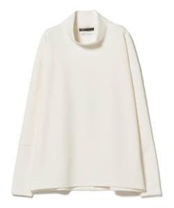〈WOMEN〉BEAMS GOLF / ダンボールニット モックネックシャツ