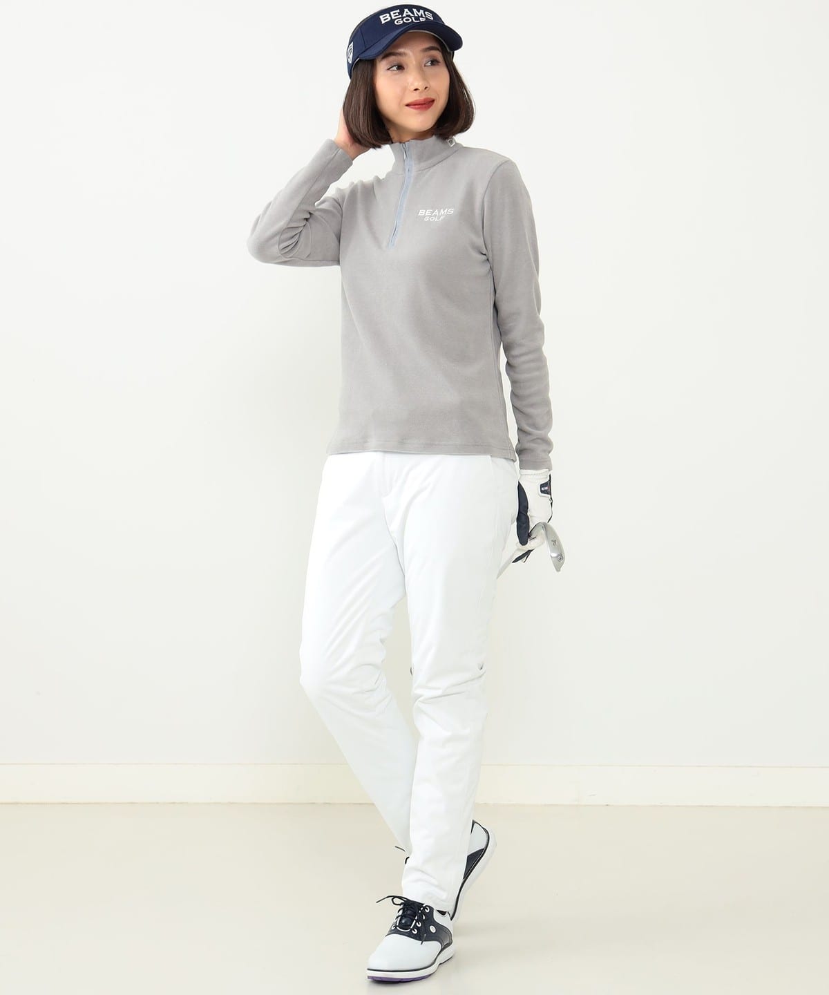 BEAMS GOLF（ビームス ゴルフ）BEAMS GOLF PURPLE LABEL / 起毛 ハーフ