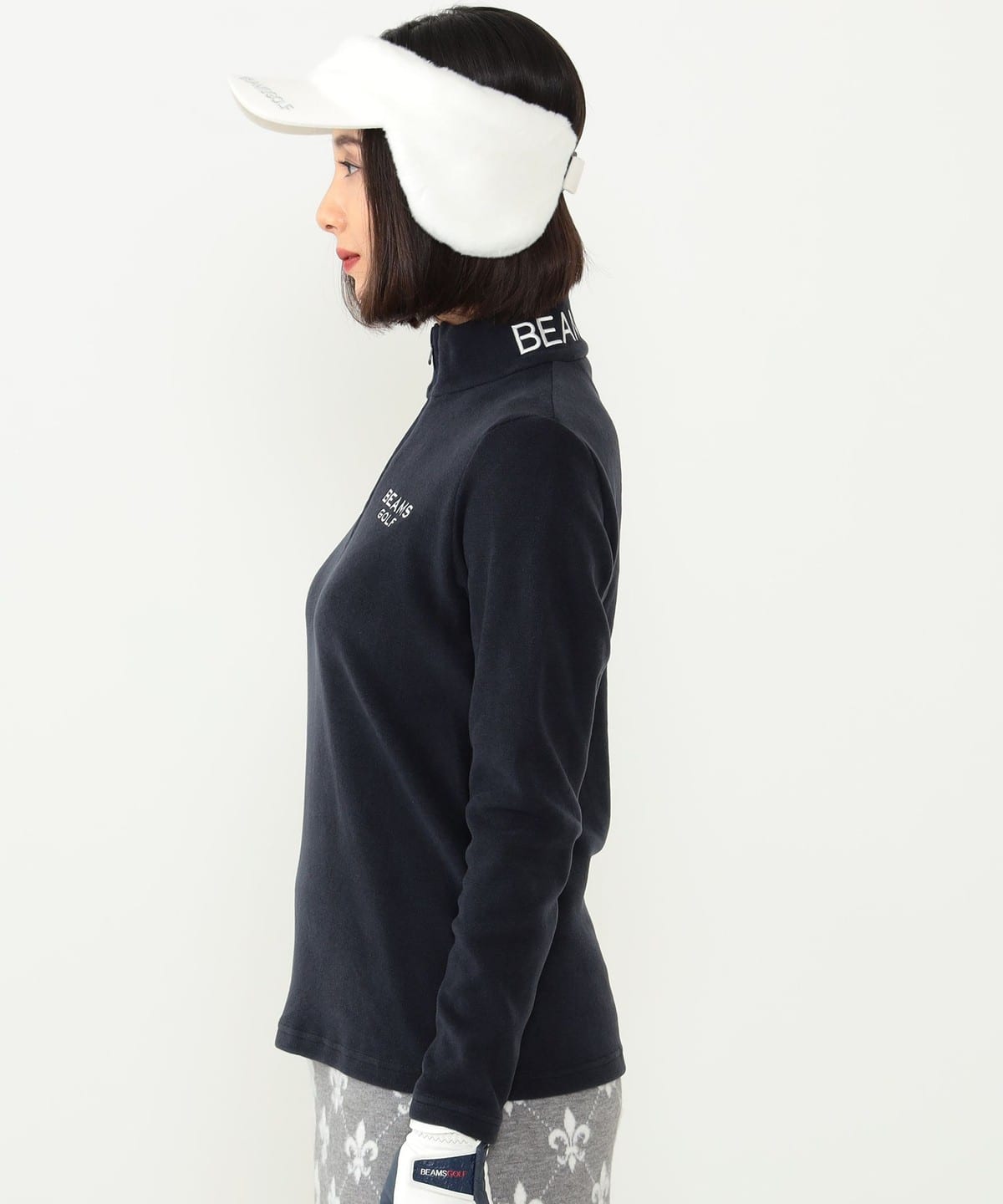 BEAMS GOLF（ビームス ゴルフ）BEAMS GOLF PURPLE LABEL / 起毛 ハーフ