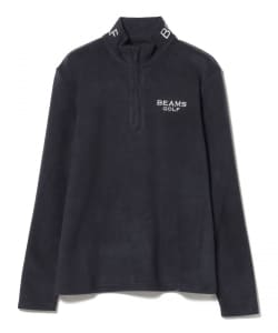 BEAMS GOLF PURPLE LABEL / 女裝 刷毛 半拉鍊 小高領 上衣