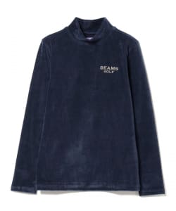 PURPLE LABEL / リブ モックネックシャツ
