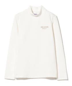 PURPLE LABEL / リブ モックネックシャツ