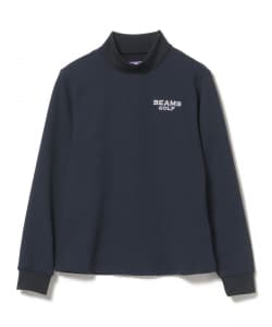 PURPLE LABEL / ワッフル ストレッチモックネックシャツ