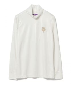 BEAMS GOLF PURPLE LABEL / ラメ タートルネック シャツ