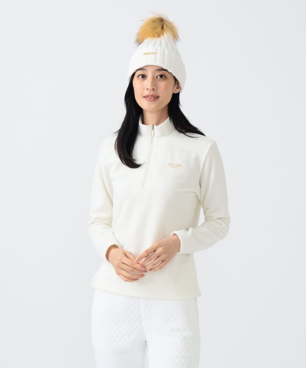 ビームスゴルフ　ハーフジップ　長袖　トップス　M ビームスゴルフ ハーフジップ 長袖 トップス M BEAMS GOLF