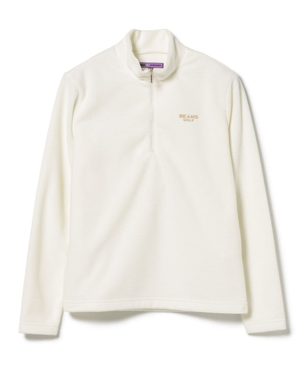 【ビームスゴルフ】2024年 人気ロゴネーム 長袖ゴルフハーフジップブルゾンM 2024春夏新規アイテムご紹介！！☆｜BEAMS GOLF（ビームス