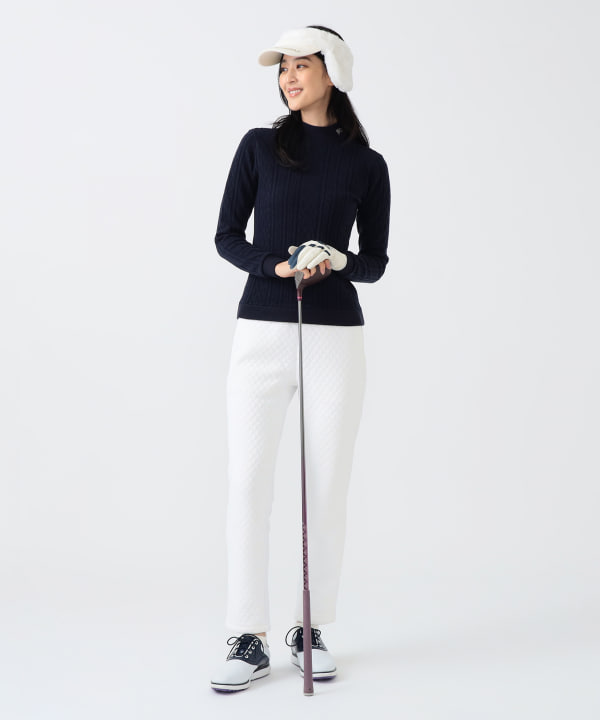 BEAMS GOLF PURPLE LABEL / モックネックシャツ BEAMS GOLF（ビームス ゴルフ）PURPLE LABEL / ケーブル ロング