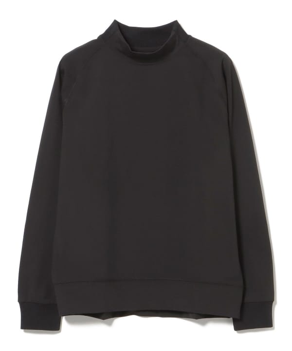 〈WOMEN〉B.G.THREE / ALL-TIME プライムフレックス（R) ラグラン モックネック プルオーバー（LV.2）