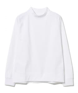 〈WOMEN〉B.G.THREE / ALL-TIME プライムフレックス（R) ラグラン モックネック プルオーバー（LV.2）