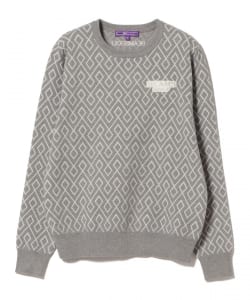 BEAMS GOLF PURPLE LABEL / ジオメトリック ニット プルオーバー