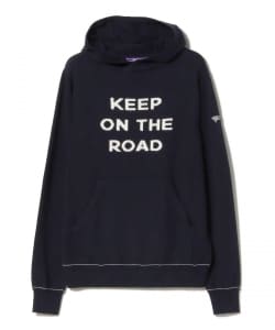 〈WOMEN〉BEAMS GOLF PURPLE LABEL / メッセージ ニット パーカー