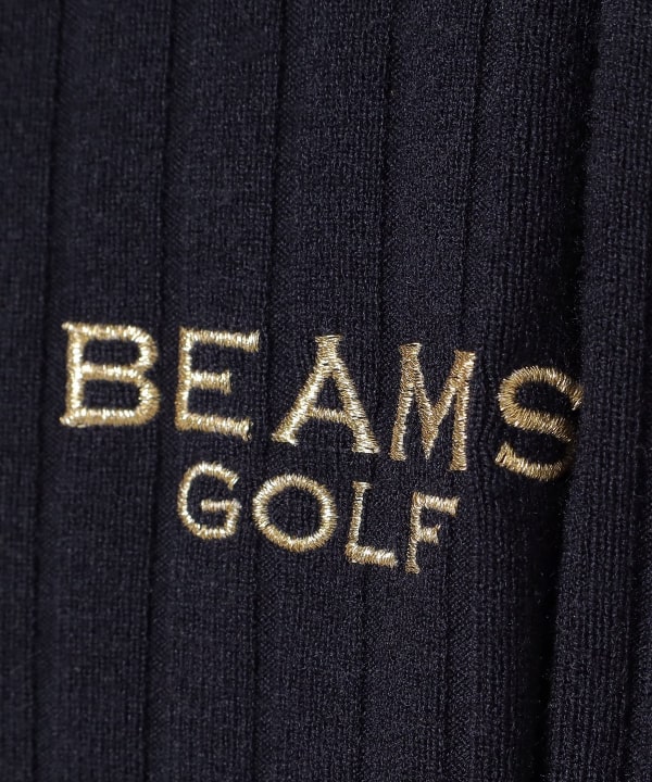 BEAMS GOLF（ビームス ゴルフ）BEAMS GOLF PURPLE LABEL / リブ編み 襟