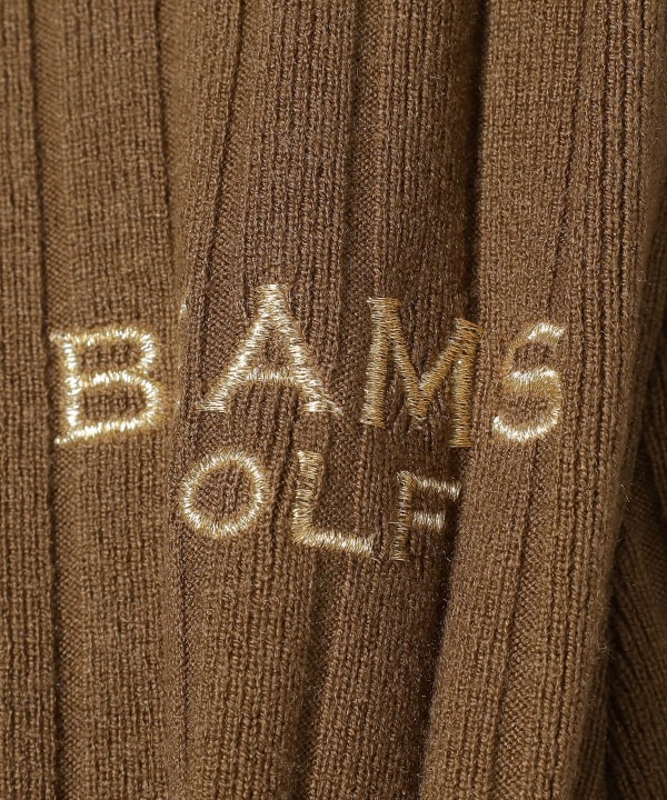 BEAMS GOLF（ビームス ゴルフ）BEAMS GOLF PURPLE LABEL / リブ編み 襟