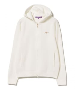 PURPLE LABEL / ハニカム ニット ジップパーカー