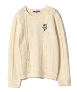 BEAMS GOLF PURPLE LABEL / アラン編 ニット