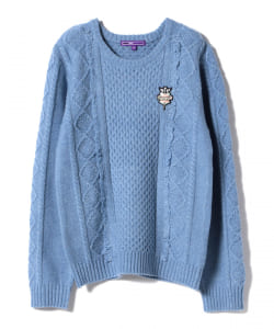 BEAMS GOLF PURPLE LABEL / アラン編 ニット