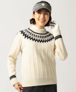 BEAMS GOLF PURPLE LABEL / ノルディック ニット