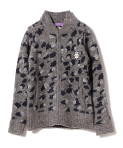 BEAMS GOLF PURPLE LABEL / ジャガード ニット ブルゾン