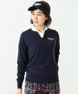 BEAMS GOLF PURPLE LABEL / Vカットネック セーター