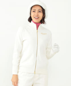 BEAMS GOLF PURPLE LABEL / 防風 ニット ジップアップ ブルゾン