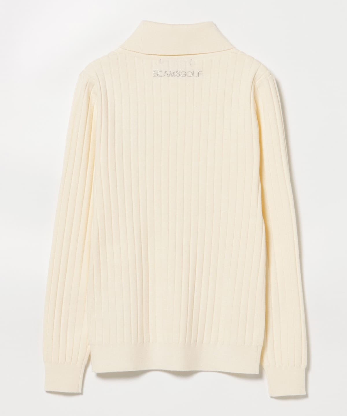 BEAMS GOLF（ビームス ゴルフ）PURPLE LABEL / 襟付き リブ編み