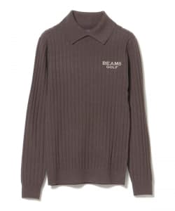 BEAMS GOLF(ビームス ゴルフ)PURPLE LABEL / 襟付き リブ編み BEAMS GOLF(ビームス ゴルフ)PURPLE LABEL / 襟付き リブ編み