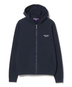 PURPLE LABEL / シャドーチェック ニットパーカー
