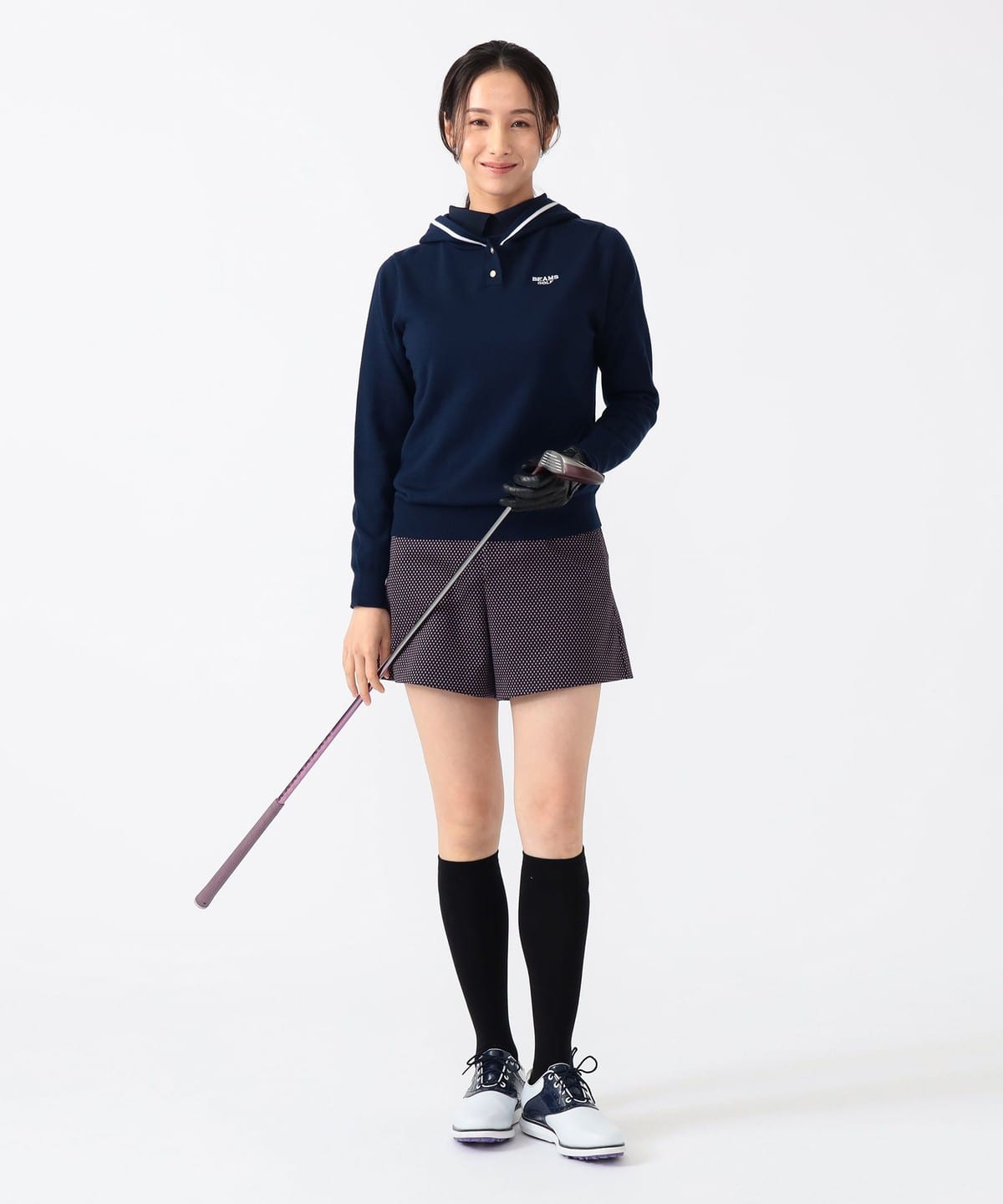 BEAMS GOLF（ビームス ゴルフ）PURPLE LABEL / ラインフーディー