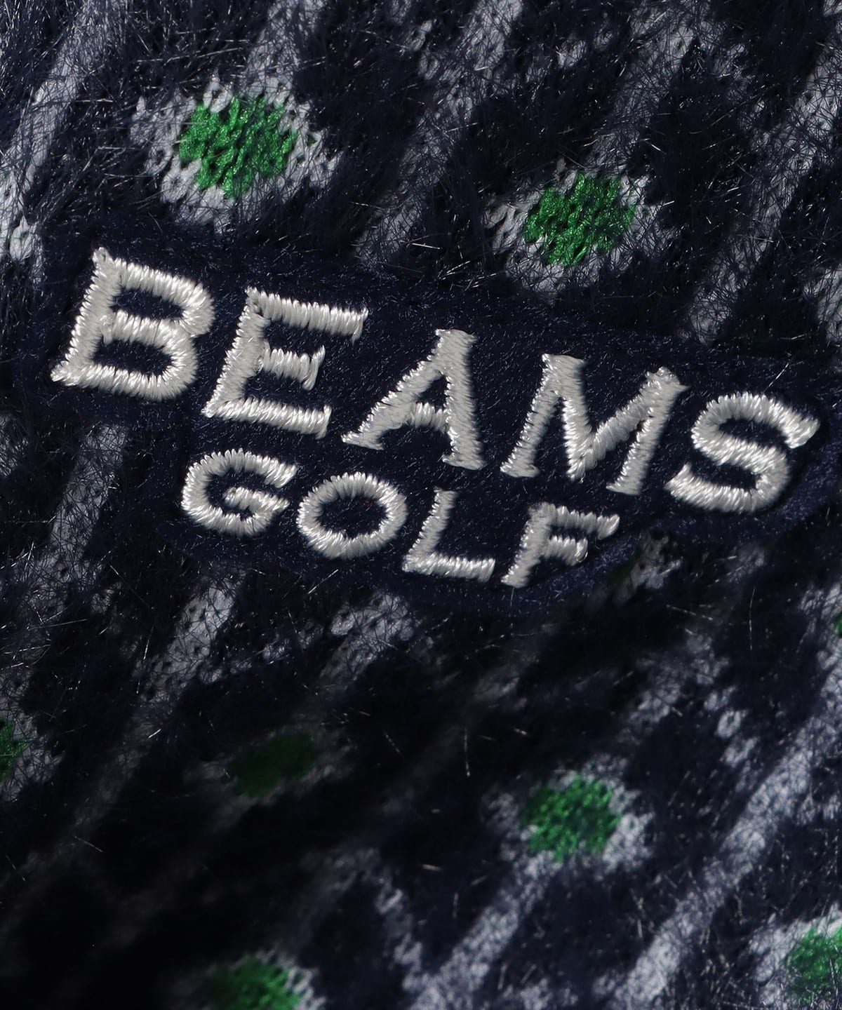 BEAMS GOLF（ビームス ゴルフ）PURPLE LABEL / 幾何学柄 ニットプル