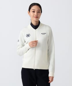 PURPLE LABEL / RETURN BRITISH フルジップ ニットブルゾン