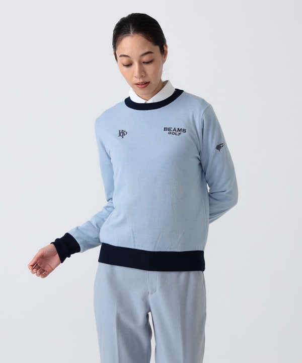 PURPLE LABEL / スフィダンテ ニット プルオーバー Model：H172 B75 W58 H84　Size：M