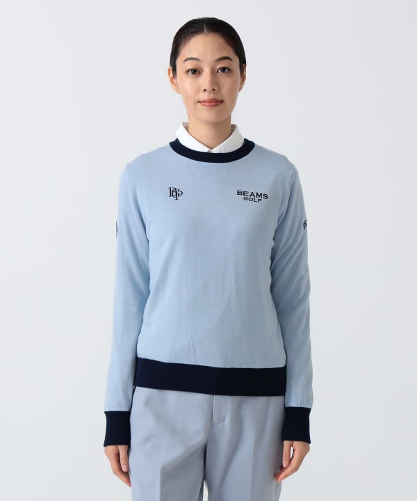 PURPLE LABEL / スフィダンテ ニット プルオーバー Model：H172 B75 W58 H84　Size：M