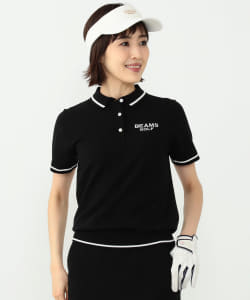 BEAMS GOLF PURPLE LABEL / 半袖 ニット ポロシャツ