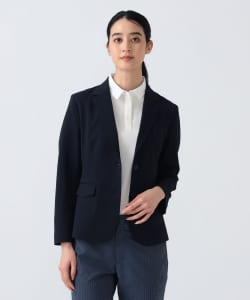 〈WOMEN〉PURPLE LABEL / ストレッチ サッカー ジャケット．