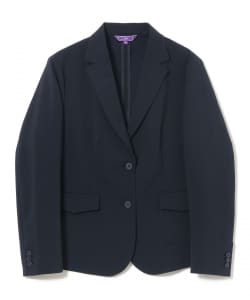 【+10%ポイントUP】〈WOMEN〉PURPLE LABEL / ストレッチ サッカー ジャケット