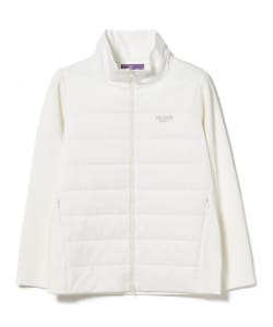 PURPLE LABEL / 中綿コンビ ニット ブルゾン