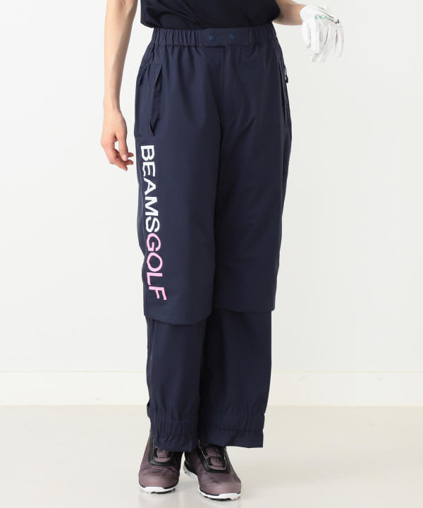定価24200円 BEAMS GOLF レインウェアパンツ ネイビー M BEAMS GOLF（ビームス ゴルフ）〈MEN〉 ORANGE LABEL / 撥水