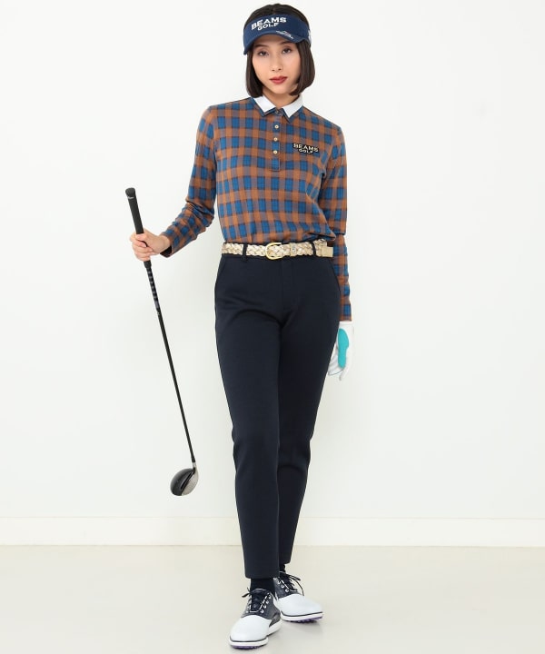 BEAMS GOLF BEAMS GOLF BEAMS GOLF PURPLE LABEL / 紙板針織長褲（褲子 