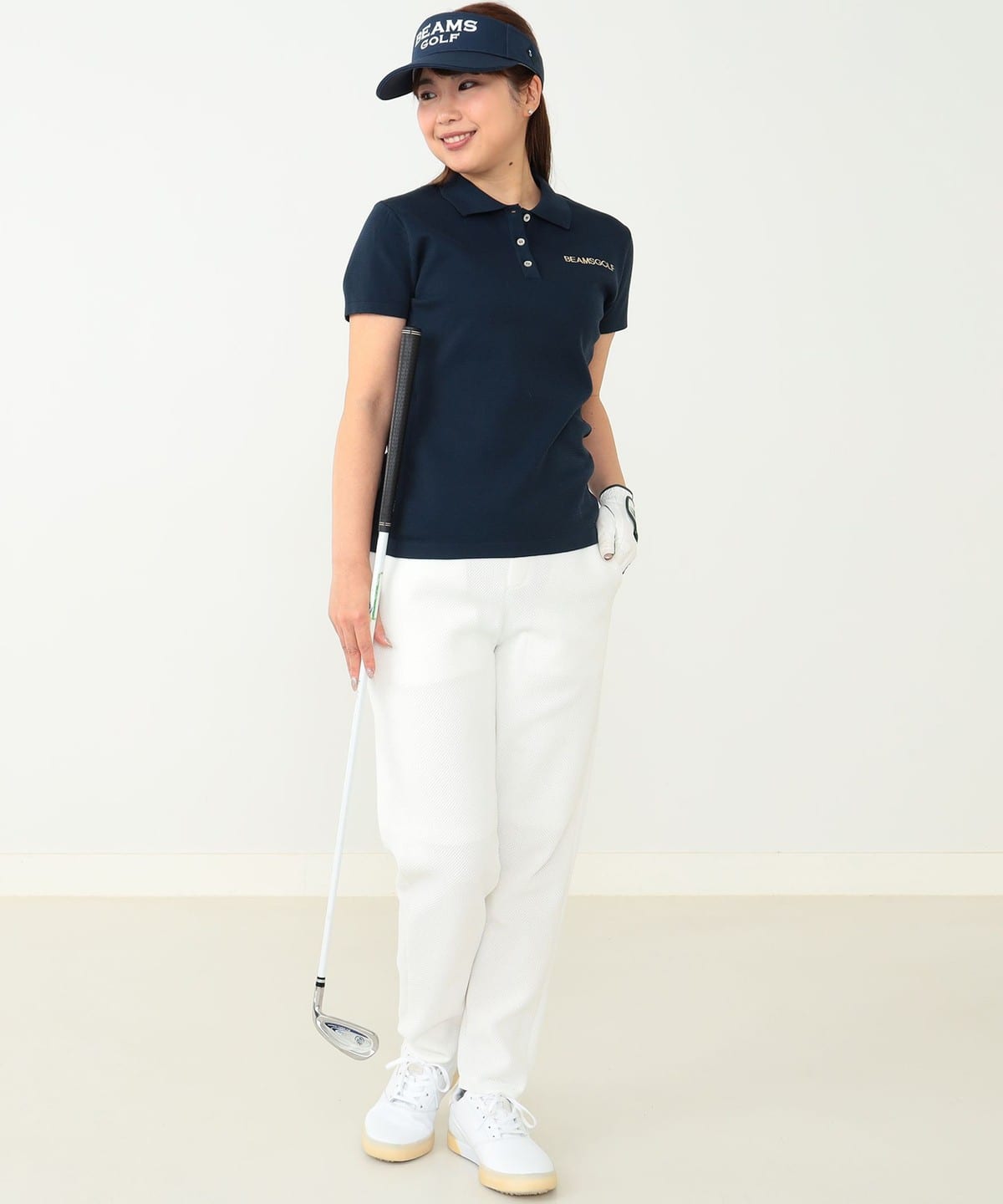 BEAMS GOLF（ビームス ゴルフ）PURPLE LABEL / ハニカム ニット