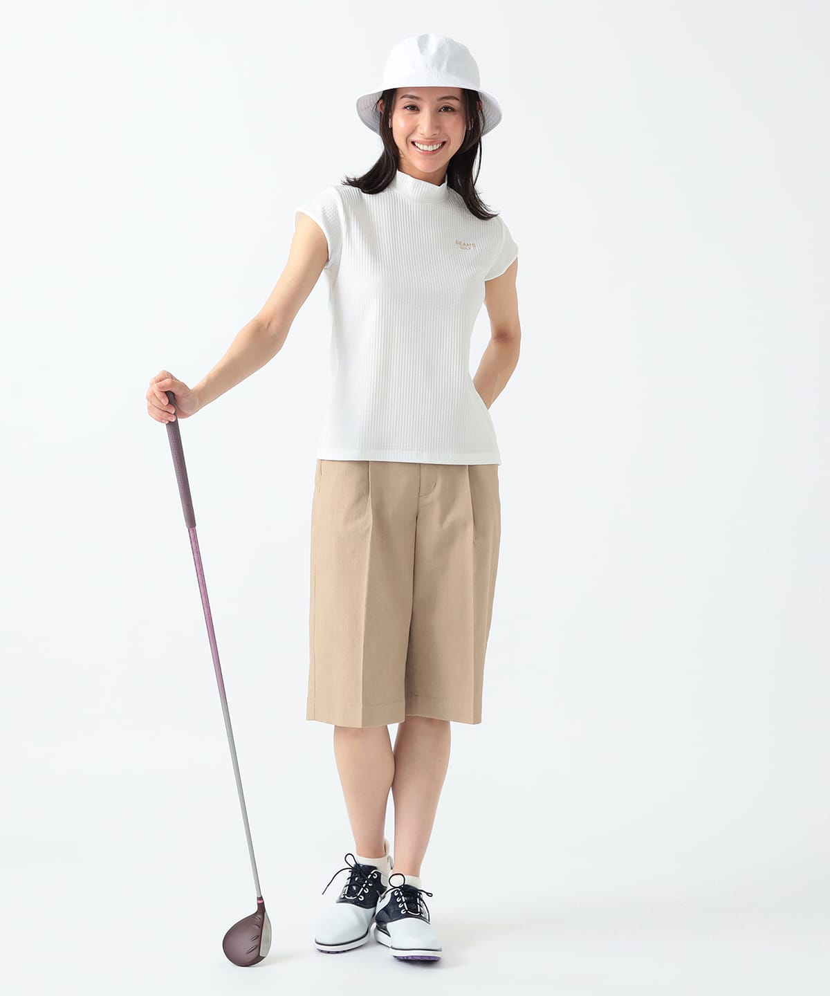 BEAMS GOLF（ビームス ゴルフ）PURPLE LABEL / 接触冷感 ひざ下