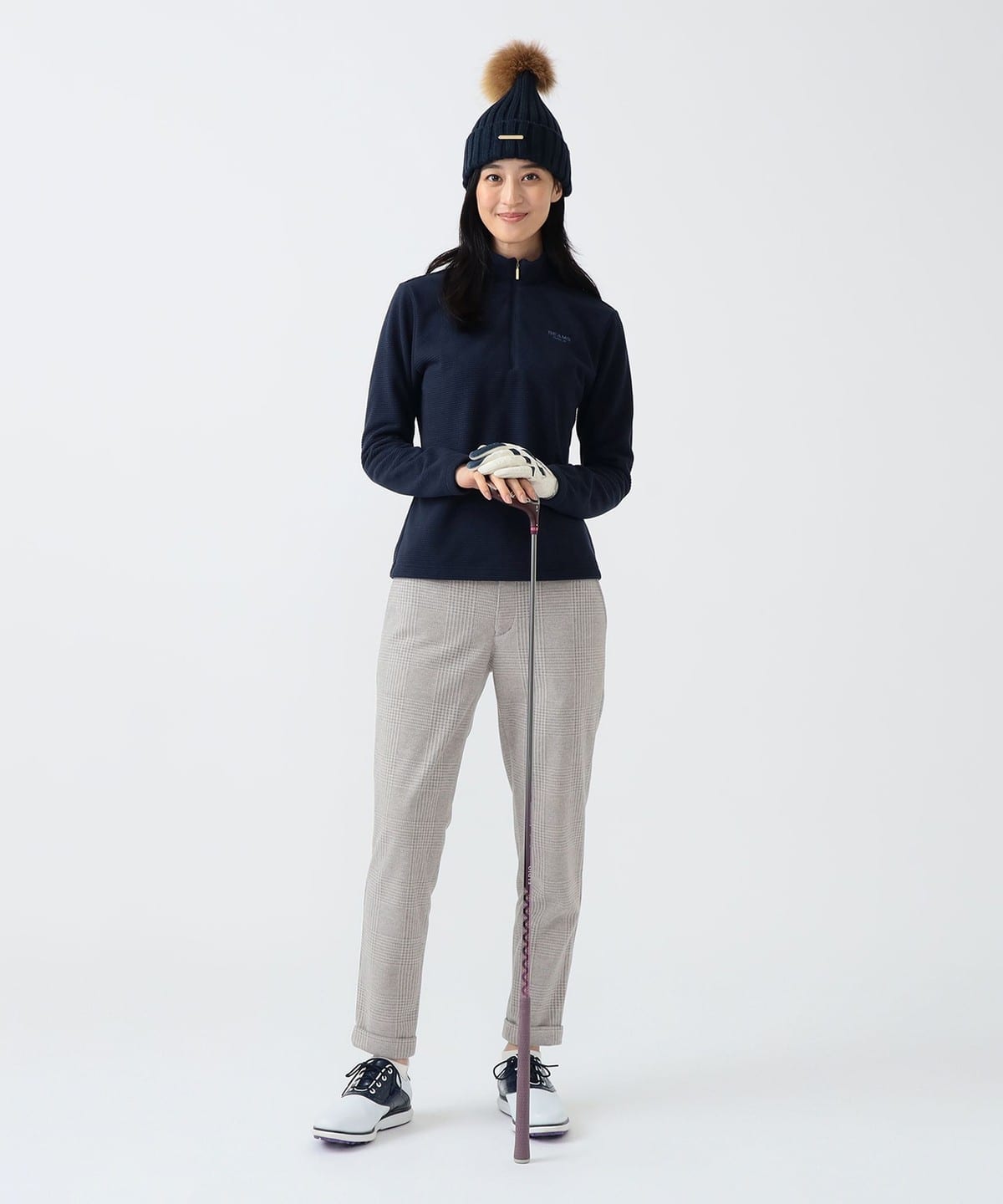 BEAMS GOLF（ビームス ゴルフ）PURPLE LABEL / W裾 ロングパンツ