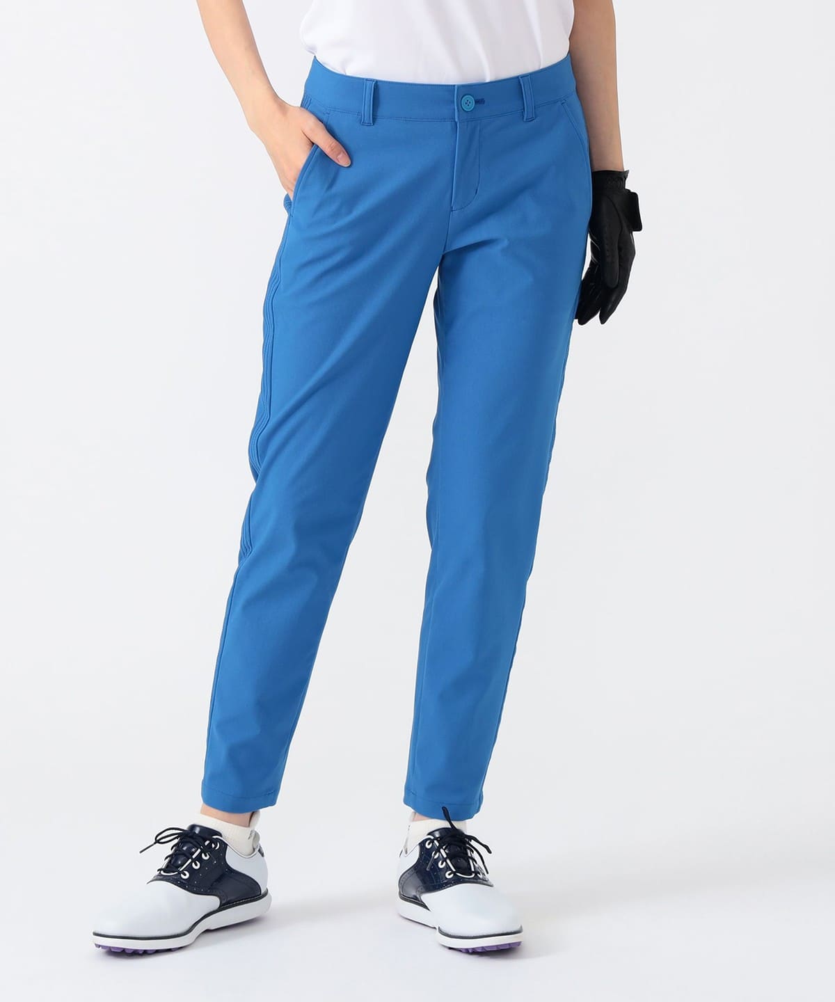 PURPLE LABEL / サイドステッチ ロングパンツ【COOL・STRETCH】 パンツ WOMEN BLUE S PURPLE LABEL / サイドステッチ ロングパンツ【COOL・STRETCH】 パンツ WOMEN BLUE S