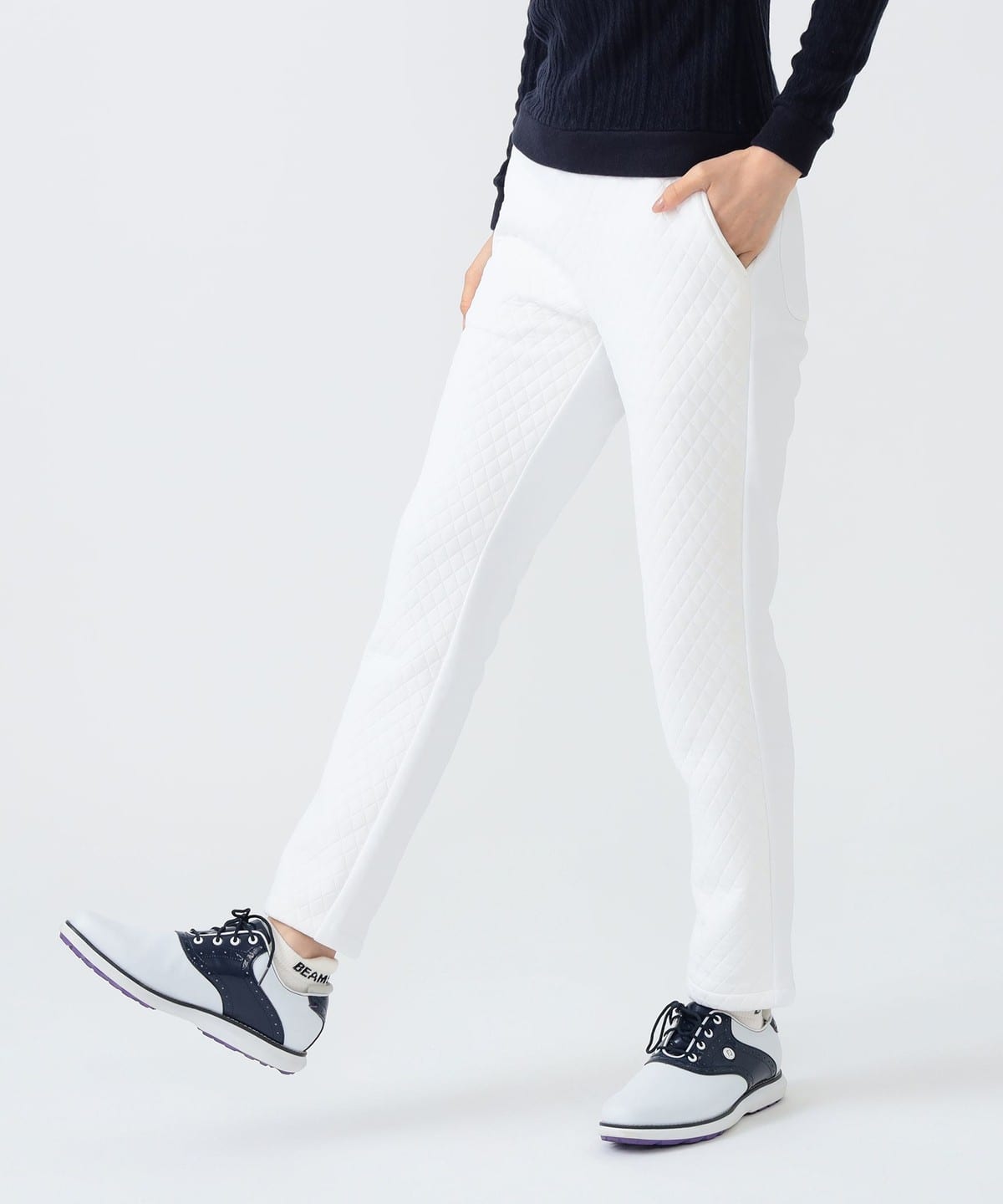 BEAMS GOLF（ビームス ゴルフ）PURPLE LABEL / キルト 切り替え