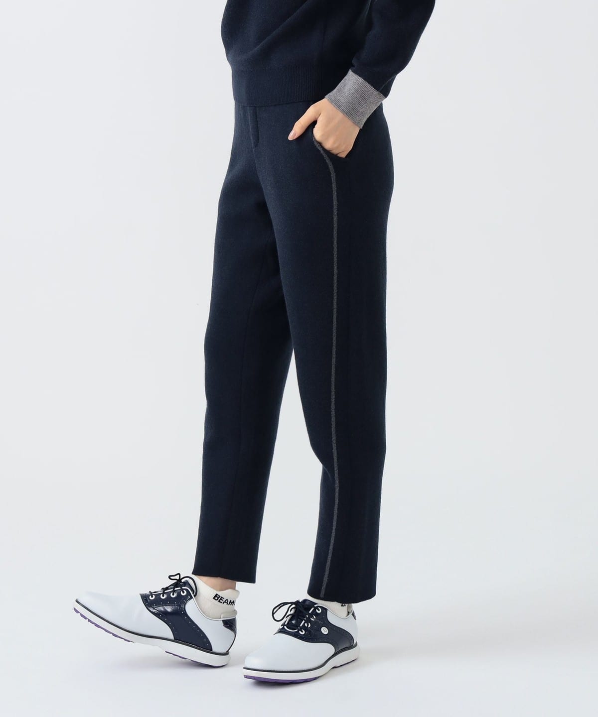 BEAMS GOLF（ビームス ゴルフ）PURPLE LABEL / サイドライン ニット