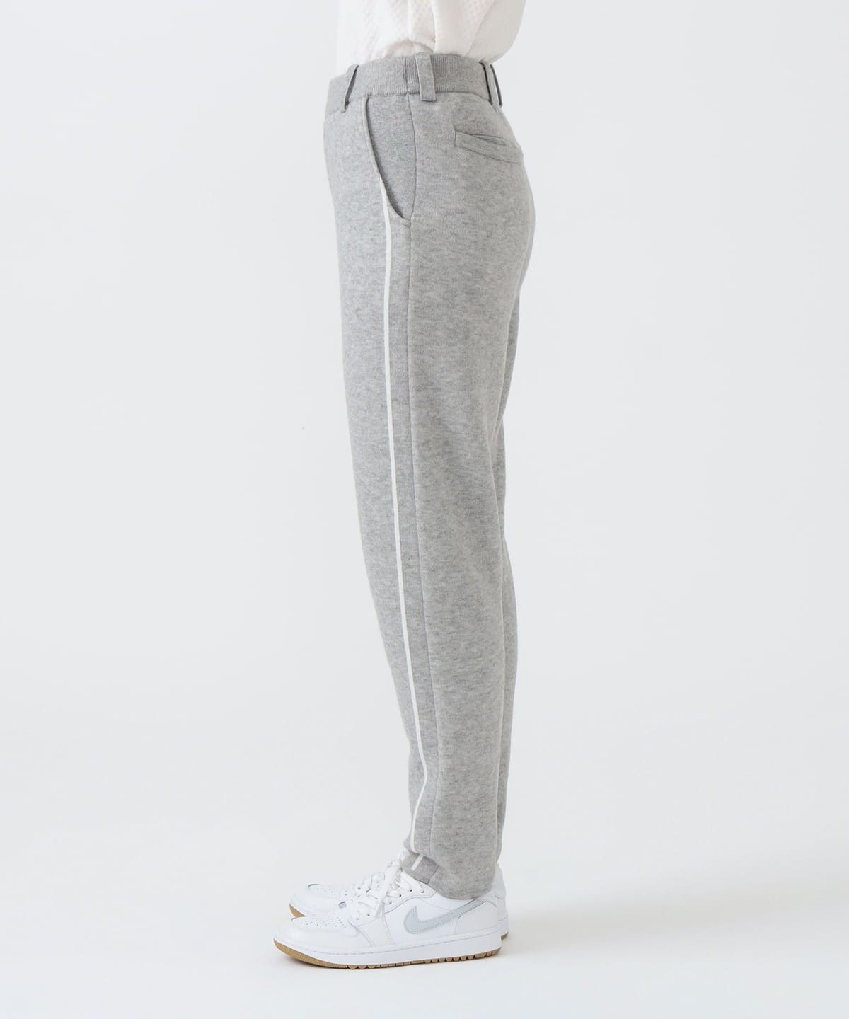 完売! 新品未使用 BEAMS GOLF バーチカルニット パンツ BEAMS GOLF（ビームス ゴルフ）PURPLE LABEL / サイドライン ニット