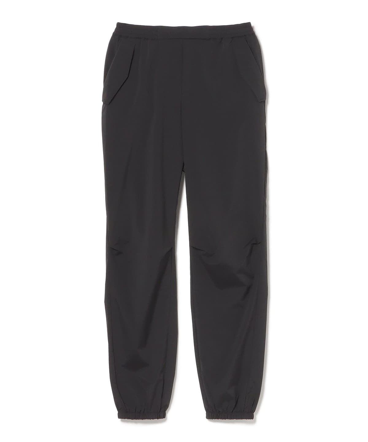 BEAMS GOLF ビームス ナイロンジョガーパンツ　ストレッチ ブラック S BEAMS GOLF（ビームス ゴルフ）〈WOMEN〉B.G.THREE / ALL-TIME 撥水