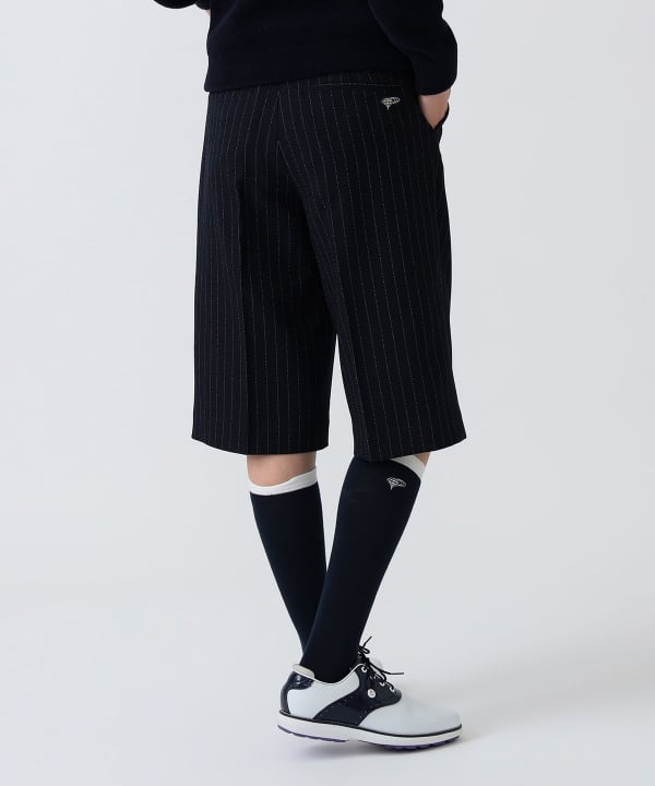 PURPLE LABEL / Knee-length stretch culotte pants Model: H172 B75 W58 H84 Size: M