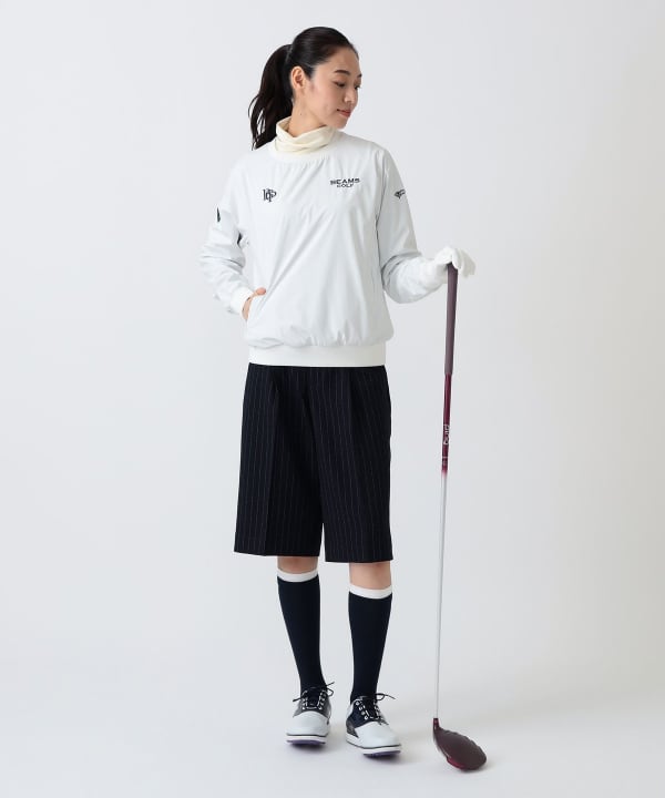 PURPLE LABEL / Knee-length stretch culotte pants Model: H172 B75 W58 H84 Size: M