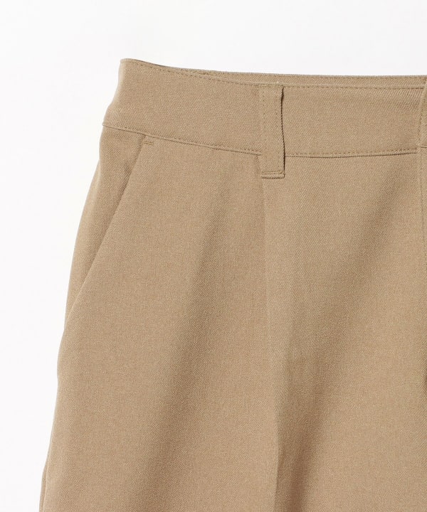 PURPLE LABEL / Knee-length stretch culotte pants