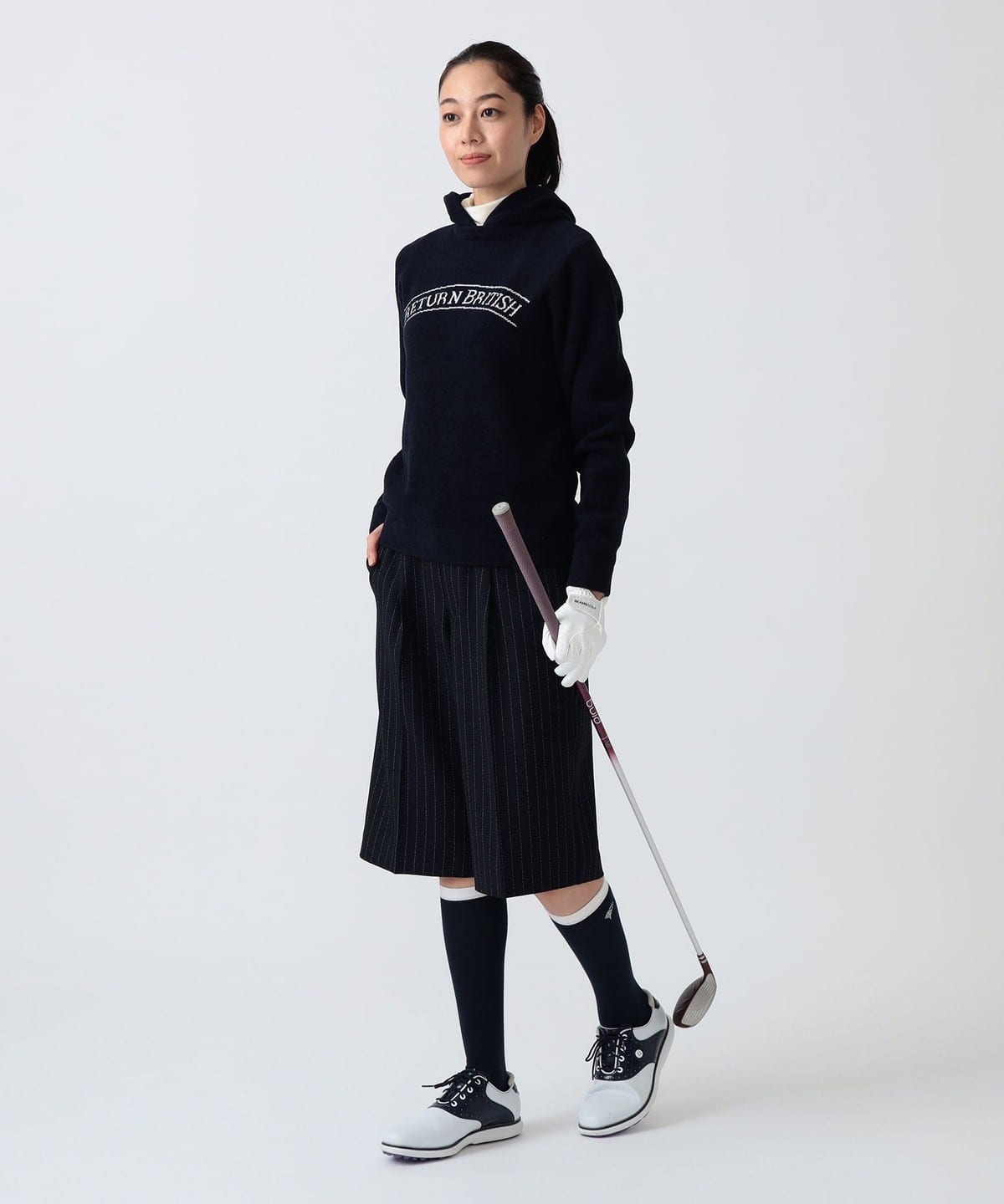BEAMS GOLF（ビームス ゴルフ）PURPLE LABEL / 膝下丈 ストレッチ